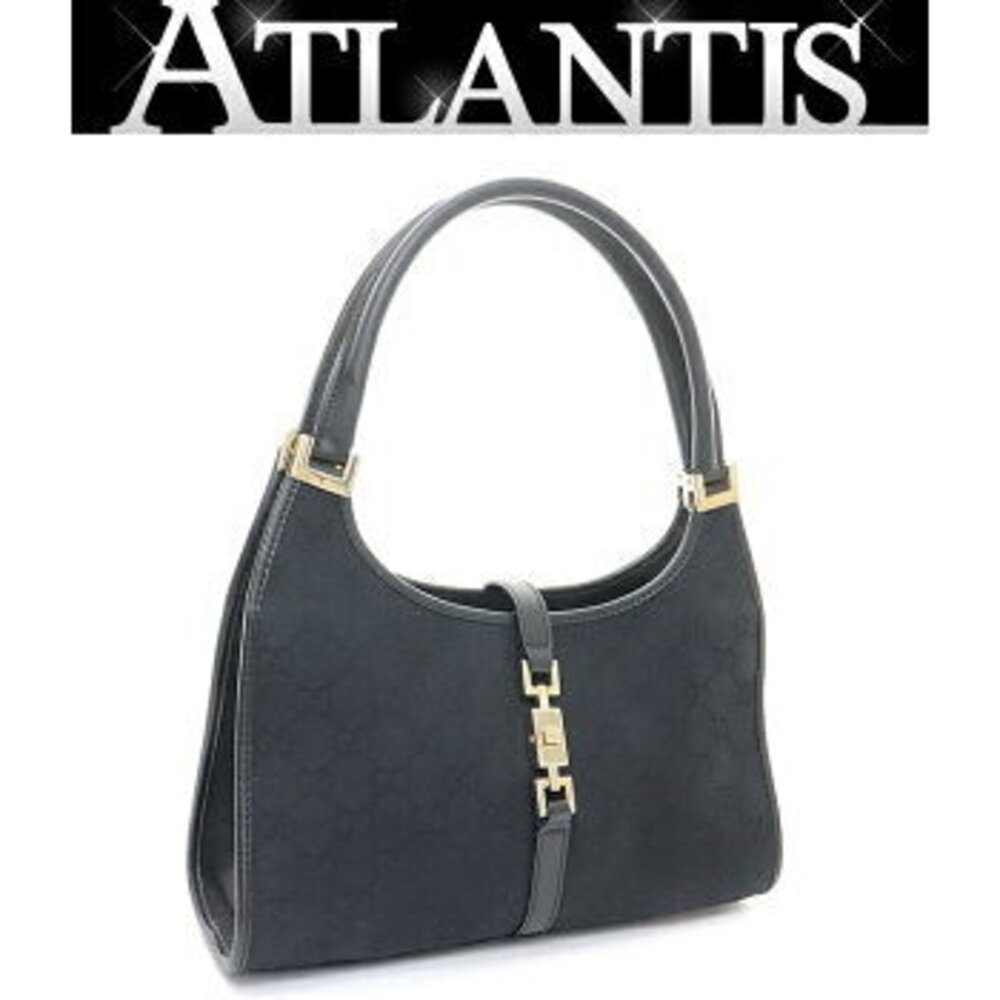 Gucci Jackie Handbag GG Black